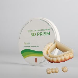 บล็อกเซอร์โคเนียเซอร์โคเนียสำหรับตัดแห้งขนาด98มม. - Product Image 2