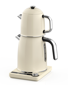 Tetera Turca de 1.7L con Doble Olla y Tetera de 0.8L, Pantalla Digital de Temperatura y Función para Mantener Caliente - Product Image 2