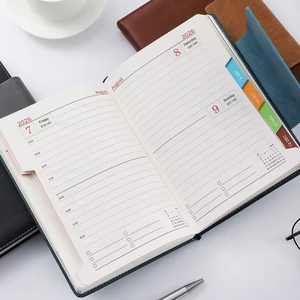 Agenda 2026 A5 Planner Una Pagina al Giorno Taccuino Personalizzabile con Logo Stampato Copertina in Pelle PU - Product Image 3