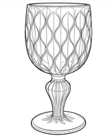 Gobelets en verre pressé de qualité professionnelle, style vintage, verre à eau et à jus vert pour les restaurants haut de gamme, fournitures de restauration