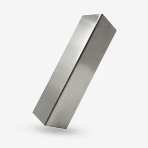 Hospital Hotel Apartment 50x50mm Metal Stainless Steel Edge Wall Protector Corner Guard