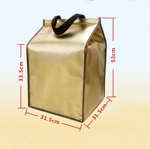 Sac à dos isotherme en jute pour repas, 10 pièces, produit de fabrication, meilleures ventes - Product Image 4