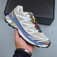 Chaussures de trail running Salomones Cradle Powder, amortissantes, antidérapantes, respirantes et légères, pour la randonnée.