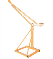 Mini grue de construction de 1000 kg 360° °   Lève-personne rotatif d'extérieur pour poteaux, type Monkey Lift, de l'usine chinoise