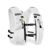 En stock Nouveau Gilet de course à pied respirant, imperméable et réfléchissant avec poche à eau, Sac à dos de trail running pour hommes et femmes, Équipement de course et de randonnée en extérieur