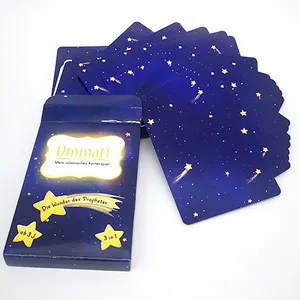 Alphabet Flash Cards Eco-friendly For Children Education Custom Design Compact Flash Card