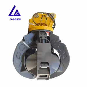 4 Claw 5 Claw vỏ cam lấy thủy lực phế liệu lấy cho 5-30ton máy xúc