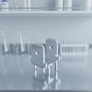 Đầu nối dạng chập HLE PT250-H bằng đồng thau, đầu nối PCB, khoảng cách chân 5.08x7.62mm, mạ thiếc, 1000 cái/túi - Product Image 1