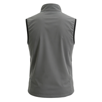 Gilet softshell d'hiver pour homme personnalisé, respirant, imperméable, coupe-vent, style décontracté, grande taille, tissu tissé