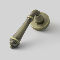 Serrure de porte tactile ambidextre en alliage de zinc, style américain, couleur personnalisable, pour chambre intérieure silencieuse, garantie 5 ans