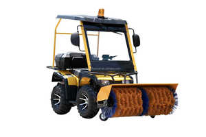 Chariot à neige tout-terrain Snoplow, équipement de déneigement à haute puissance, chariot à neige à essence à quatre roues pour la plage - Product Image 3