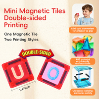 Juguetes Magnéticos para Niños, Juego de Construcción con Imanes Fuertes, Bloques de Construcción Magnéticos Educativos