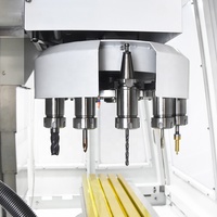 Machine de fraisage CNC en métal de haute qualité HUISN XH7121, machine de tournage avec outils disponibles, peut être 4 axes