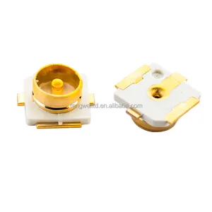 Conector coaxial rf, conector macho de antena U.FL-R-SMT smd ipex/ipx, receptáculos pcb