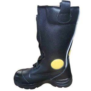 Bottes ignifuges de style américain pour pompiers, couvre-chaussures de sécurité incendie pour la protection personnelle - Product Image 2