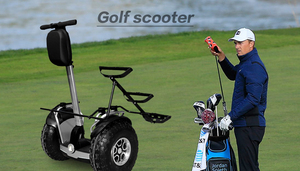 Carrito de Golf Eléctrico Portátil de 19 Pulgadas con Ruedas Anchas y Soporte para Bolsa de Golf, 2 Ruedas, Carga Máxima 150 kg, Categoría de Dos Ruedas - Product Image 5