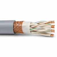 Cable de Computadora con Blindaje Individual, Cable de Instrumentación Multipar Trenzado de 300/500V con Blindaje Trenzado