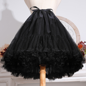 <span class=keywords><strong>Jupon</strong></span> élégant pour femmes, crinoline à volants, jupons courts pour robes - Product Image 1
