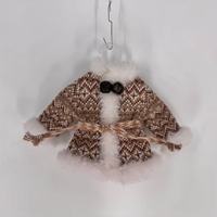 Mini 13CM Designer pull de noël doux bricolage décoration de la maison taille personnalisable décoration de noël à la mode