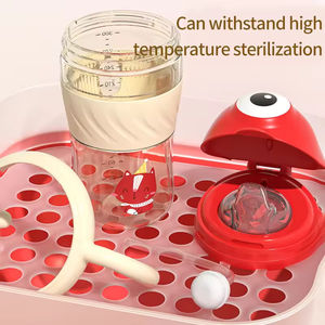 Biberon en silicone <span class=keywords><strong>anti</strong></span>-<span class=keywords><strong>colique</strong></span> pour bébé, sans BPA, OEM ODM, avec tétine, ensemble de biberons pour l'alimentation du bébé - Product Image 5