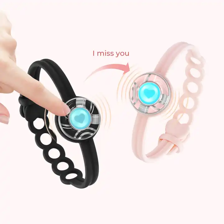 Couples long distance smart touch bracelets perfect gift idea #couples... |  TikTok