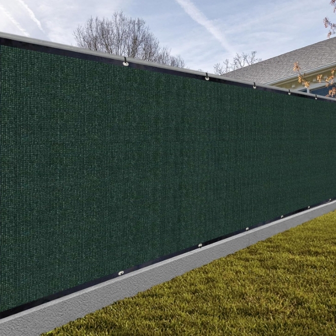 Privacy Screen Fence Dark Green Heavy