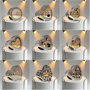 Abalorios de Plata Dorada <span class=keywords><strong>S925</strong></span> con Logotipo <span class=keywords><strong>Ale</strong></span> y Abalorios Huecos con el Patrón de la "Flecha del Dios Amoroso" Cuerdas de Cuentas para Armar Uno Mismo - Product Image 5