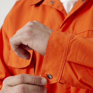 Nouvel ensemble de combinaisons de travail pour hommes en 100 % polyester, uniformes de sécurité pour le personnel, prix de gros - Product Image 6