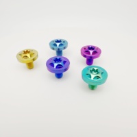 Vente en gros de boulons en alliage de titane Accessoires de moto Boulon CNC Vis à tête Torx M6
