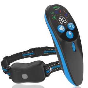 <span class=keywords><strong>Collar</strong></span> de entrenamiento para perros multifunción con vibración de sonido, modos estáticos, pantalla digital remota, rango de 1000M, diseño personalizable - Product Image 1