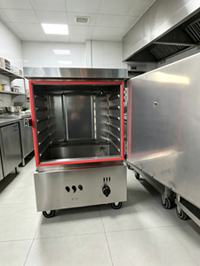 ตู้นึ่งข้าวแก๊ส LPG แบบ 6 ถาด สแตนเลส สำหรับร้านอาหารและโรงอาหาร - Product Image 2