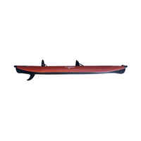 Nouvelle Arrivée 3-4 Personne résistant à L'eau hors-bord gonflable épaissie bas de pêche Kayak Canoë Bateau pour l'extérieur