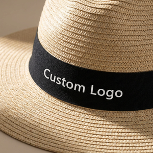 Chapeau de paille tressé personnalisable 2025 pour adultes et filles – Idéal pour la plage, les sports, le <span class=keywords><strong>ski</strong></span>, les loisirs, les voyages – Logo personnalisé – Vente en gros - Product Image 3
