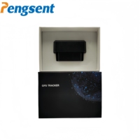 Traceur GPS OBD II miniature Pengsent FM08 avec microphone, détection ACC, compatible GSM/GPRS, dispositif de suivi de véhicule compatible PC