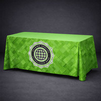 Nappe de table sur mesure, impression couleur CMYK par sublimation, nappe rectangulaire pour banquet et fête