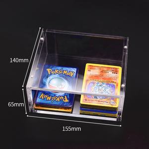 Boîte <span class=keywords><strong>de</strong></span> rehaussement <span class=keywords><strong>de</strong></span> <span class=keywords><strong>Pokemon</strong></span> première édition, coffret en acrylique magnétique - Product Image 6