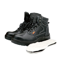 Chaussures d'isolation diélectrique PPEMAX 10kV | Bottes de travail en cuir antidérapantes imperméables et résistantes aux chocs électriques pour électriciens
