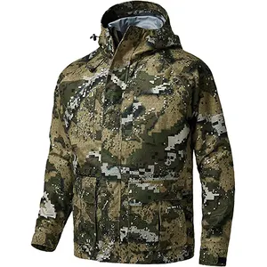 Men's Jupiter Waterproof Breathable Packable Camo Hunting Jacket