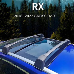Barres transversales de toit de voiture JOESHIER en alliage d'aluminium 100 kg+ Porte-bagages Installation facile pour LEXUS RX 2016-2022 - Product Image 6