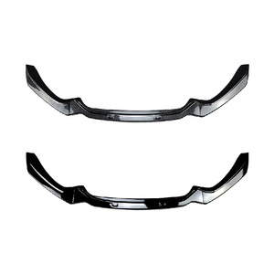 Alerón delantero Amp-Z para BMW Serie 1 F20 F21 M-Pack 118i 120i 2015-19, textura de fibra de carbono, acabado mate - Product Image 2