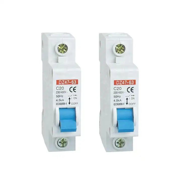 Dz30-32 Dpn Mcb Mini disjoncteur 6a 10a 16a 20a 25a 32a Home Circuit Air  Switch Protection contre les surcharges de court-circuit