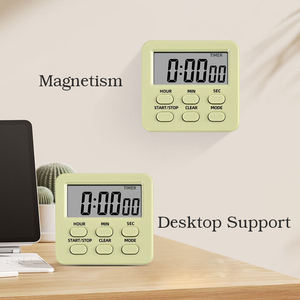 Lovfe <span class=keywords><strong>LCD</strong></span> kỹ thuật số của nhãn hiệu đếm ngược bếp hẹn giờ nấu ăn hẹn giờ - Product Image 6