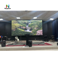 Écran d'affichage flexible pour  à louer pour l'intérieur Panneau mural vidéo pour la lecture Panneaux de signalisation à LED