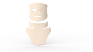 Masker Leher Silikon 4 Warna dengan Seri Pendamping Baru 525nm 590nm 660nm 850nm Masker Wajah LED Terapi Cahaya Merah <span class=keywords><strong>Alat</strong></span> Kecantikan Leher - Product Image 3