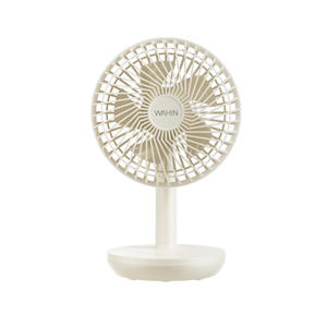 Ventilador de Mesa Portátil Midea Blanco con Motor DC, 6-8 Horas de Duración de Batería, Carga USB, para Uso en el Hogar, Dormitorios Estudiantiles - Product Image 2