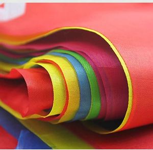 Drapeau triangulaire coloré en gros, aux couleurs vives et résistant aux UV, pour mariage, anniversaire, fête, jardin - Product Image 3