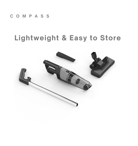Aspiradora y Mopa Vertical 3 <span class=keywords><strong>en</strong></span> 1 COMPASS - Limpieza <span class=keywords><strong>en</strong></span> Seco y Húmedo, Fácil <span class=keywords><strong>de</strong></span> Guardar, para Hogar/Oficina, Especialista <span class=keywords><strong>en</strong></span> Pelo <span class=keywords><strong>de</strong></span> Mascotas - Product Image 4