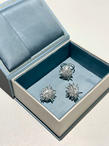 Luxury Jewelry Box Custom Modern <b>Watch</b> Box Grey Leather Jewellery Packing Boxes With Logo - Product Image 2