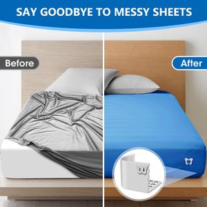 Bed Sheet Holder Lock Fitted Sheets Strap Clips Gripper Bedsheet Straps Fastener Hold Heavy Duty Mattress <b>Corner</b> Tightener - Product Image 5