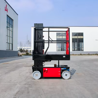 Mât vertical autopropulsé en acier au carbone électrique avec hauteur de levage de 4,8 m